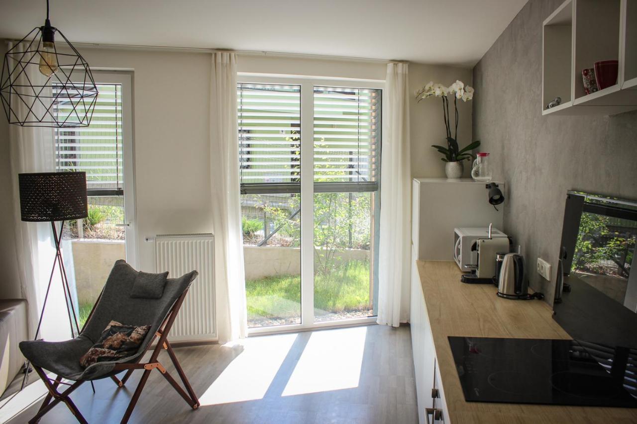 Jezerni Apartman S Terasou A Saunou V Lakepark Residence Doksy  Dış mekan fotoğraf