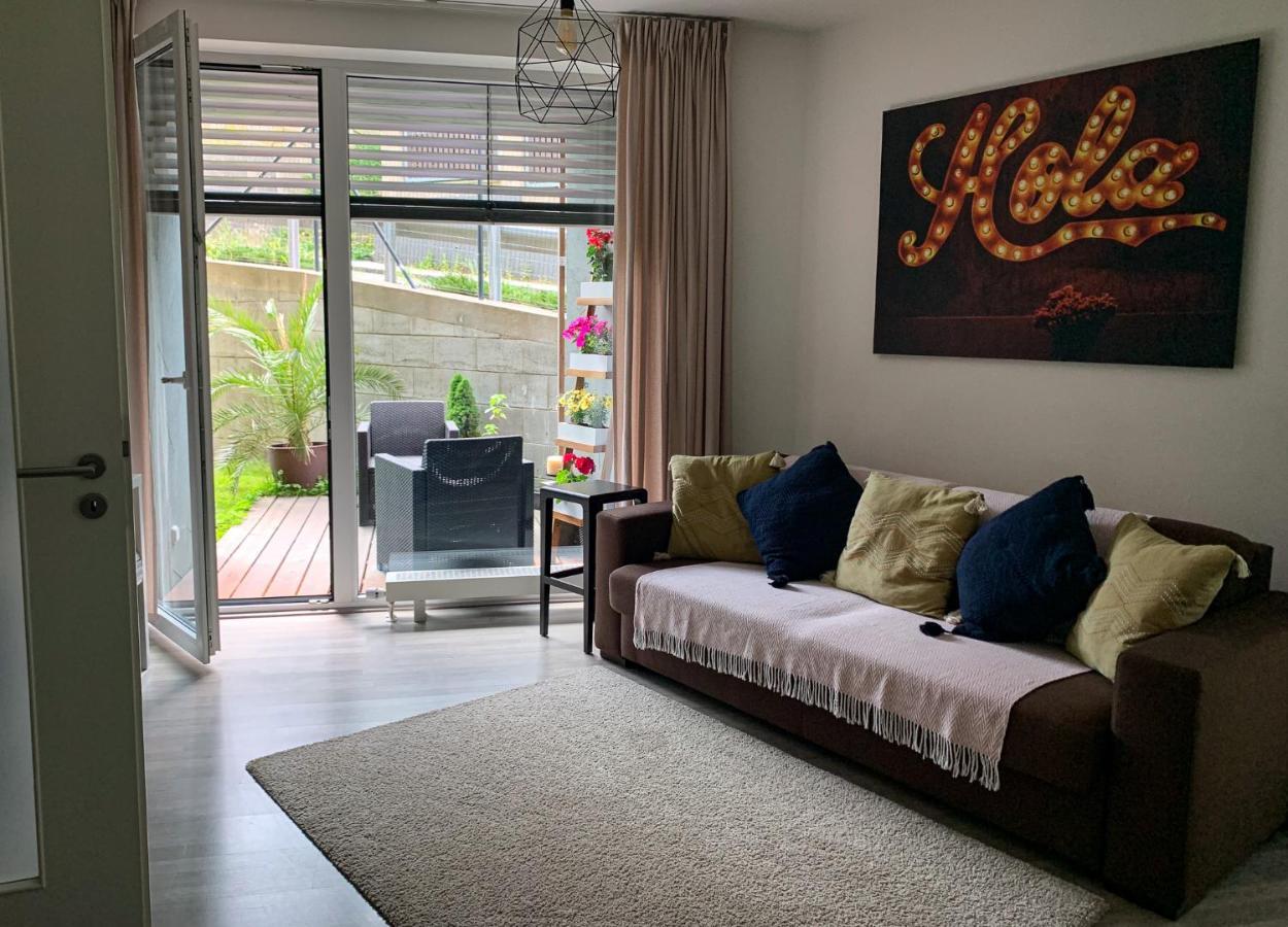 Jezerni Apartman S Terasou A Saunou V Lakepark Residence Doksy  Dış mekan fotoğraf
