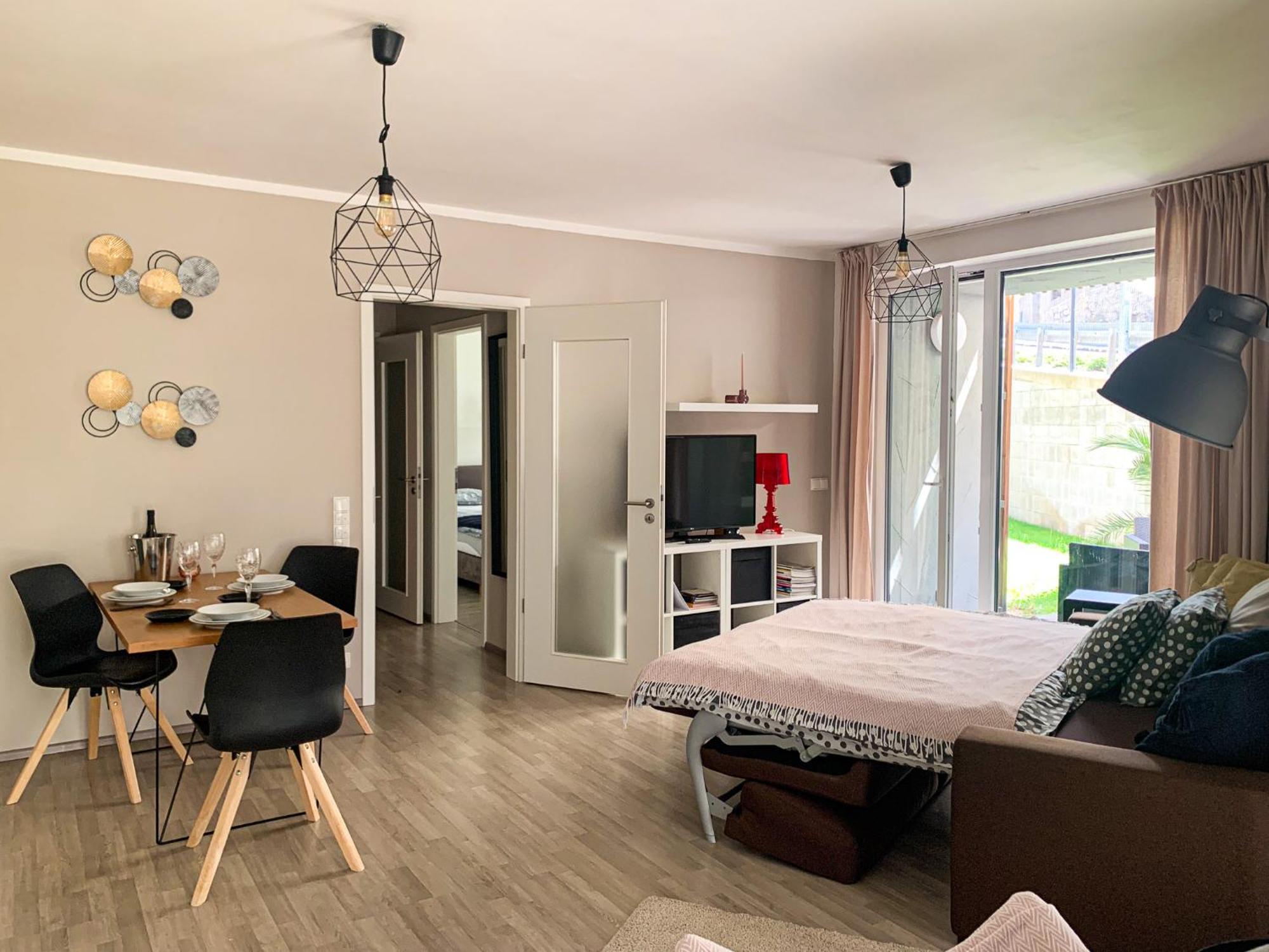 Jezerni Apartman S Terasou A Saunou V Lakepark Residence Doksy  Dış mekan fotoğraf