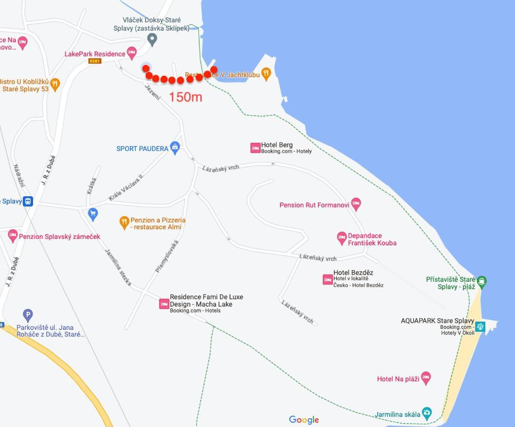 Jezerni Apartman S Terasou A Saunou V Lakepark Residence Doksy  Dış mekan fotoğraf